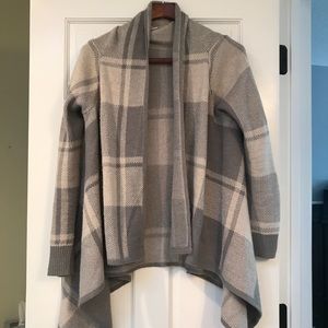 Merona Women’s Open Front Drape Cardigan, size S